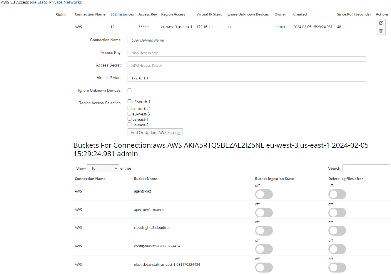 AWS S3 Access